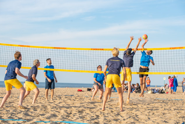 Beach volleybal 2019 daverend succes